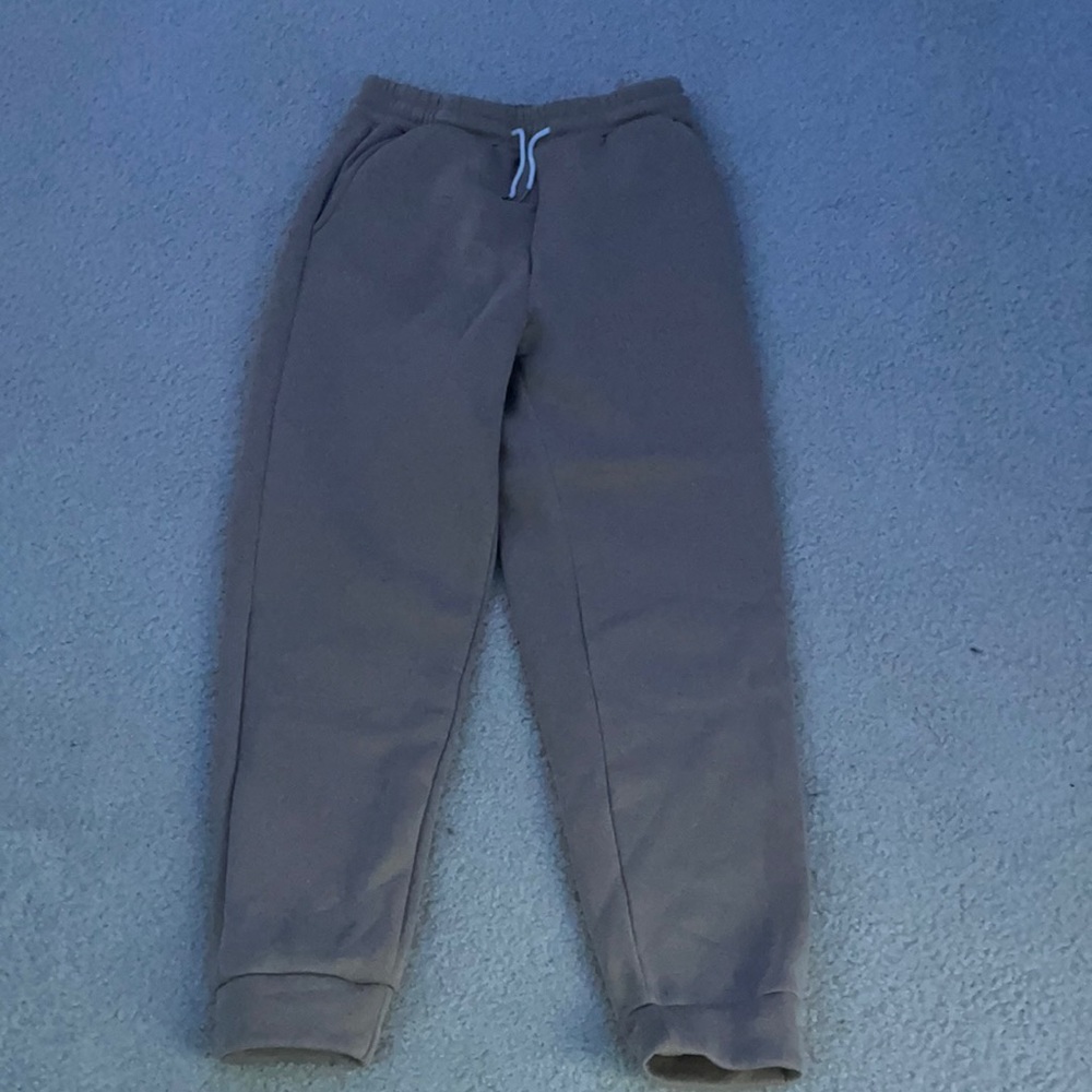 Shein sweatpants, tan/light brown, large
